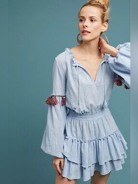 MISA Neila Chambray Dress